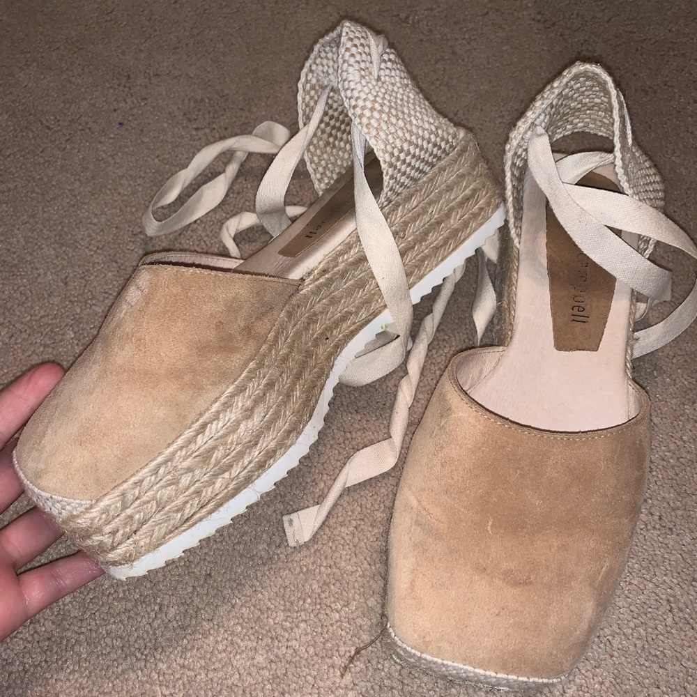 Jeffery Campbell Ankle Wrap Espadrille